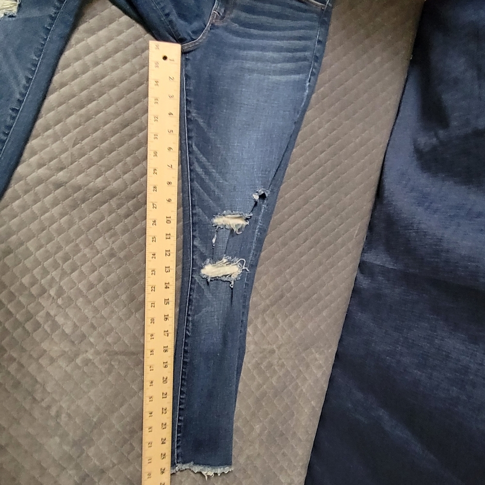Abercrombie & Fitch Super Skinny Mid Rise Jeans 28 / 6 - Picture 10 of 12